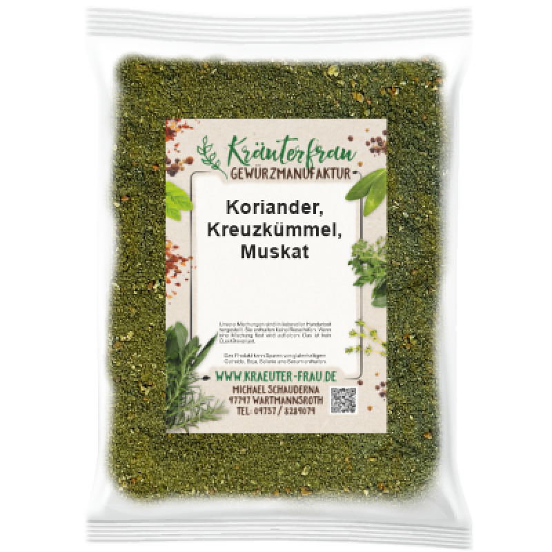 Koriander Kreuzkümmel Muskat gem.